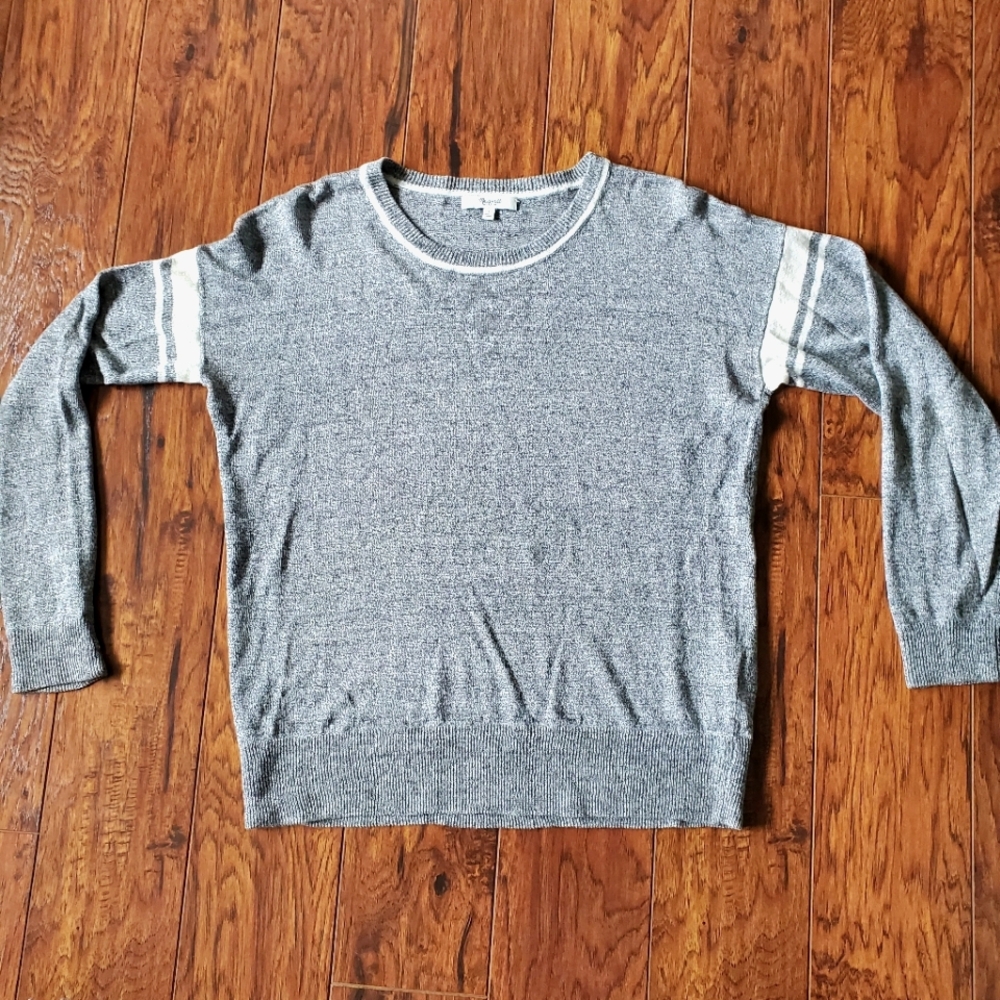Gray Crewneck Women's Sweater